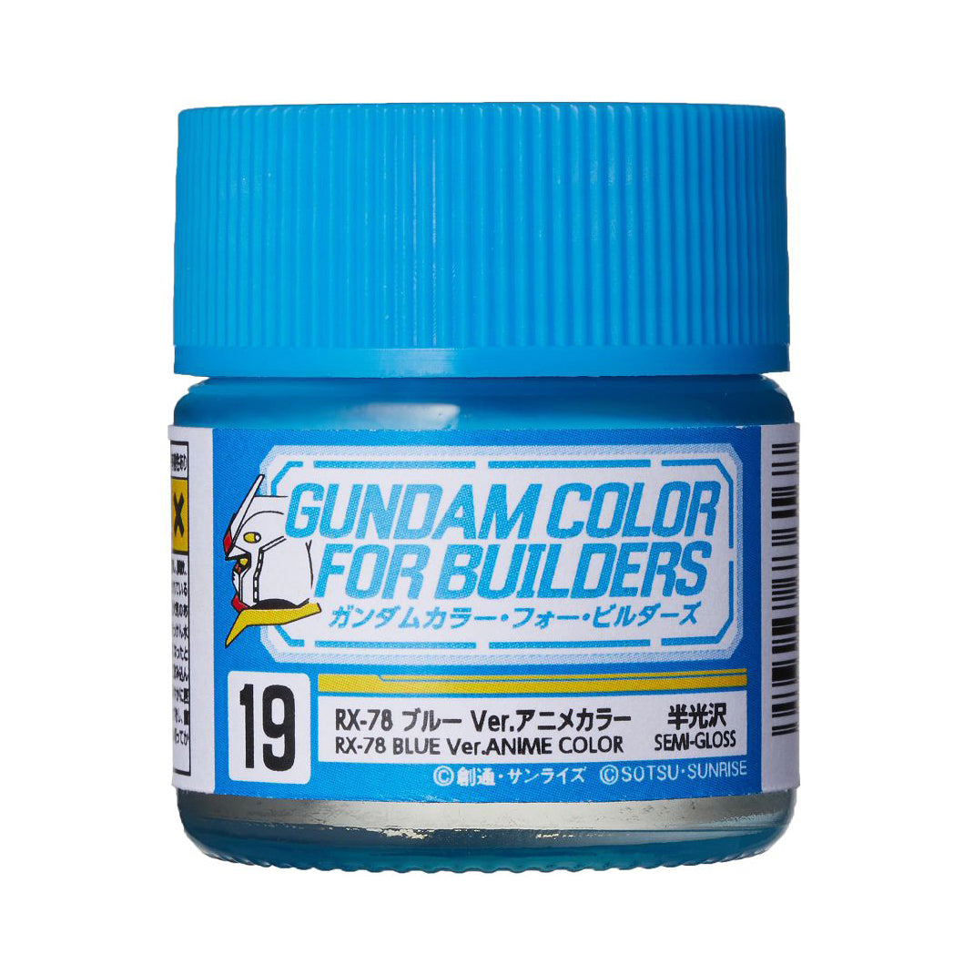 Mr Hobby Gundam Color UG19 RX-78 Blue Ver. Anime Color 10ml