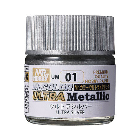 Mr Color Ultra Metallic Colors II UM01 Ultra Silver 10ml