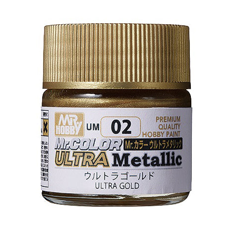 Mr Color Ultra Metallic Colors II UM02 Ultra Gold 10ml
