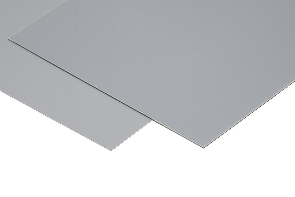 WAVE OM384 Plastic Plate B5 Grey 0.8 (2 Sheets)