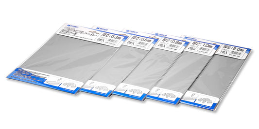 WAVE OM382 Plastic Plate B5 Grey 0.5 (2 Sheets)