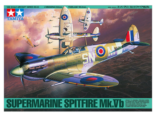 TAMIYA 1/48 Supermarine Spitfire Mk.Vb (61033)