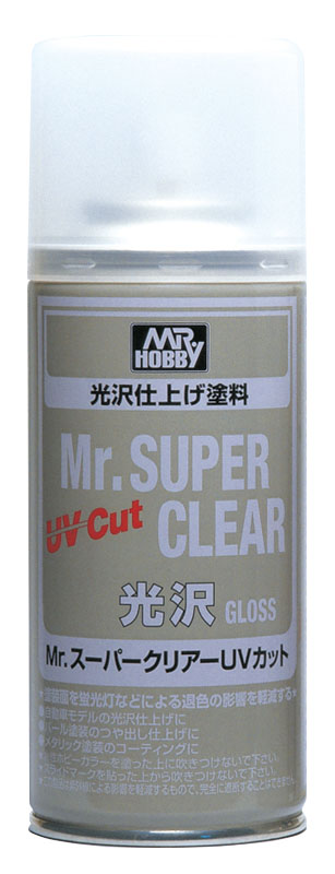 Mr Hobby B522 Mr Super Clear UV Cut Gloss 170ml