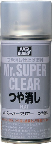 Mr Hobby B514 Mr Super Clear Flat 170ml