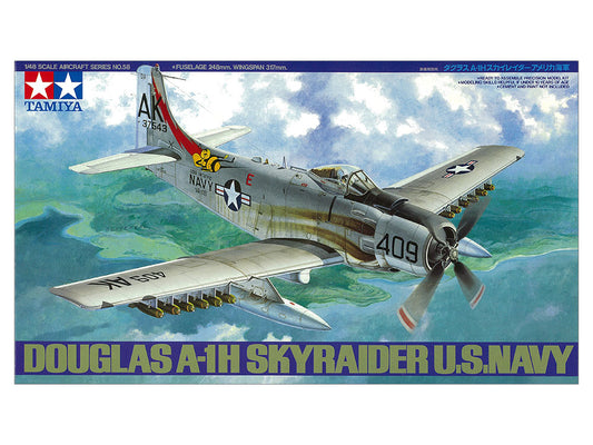 TAMIYA 1/48 Douglas A-1H Skyraider (61058)