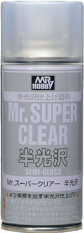 Mr Hobby B516 Mr Super Clear Semi Gloss 170ml