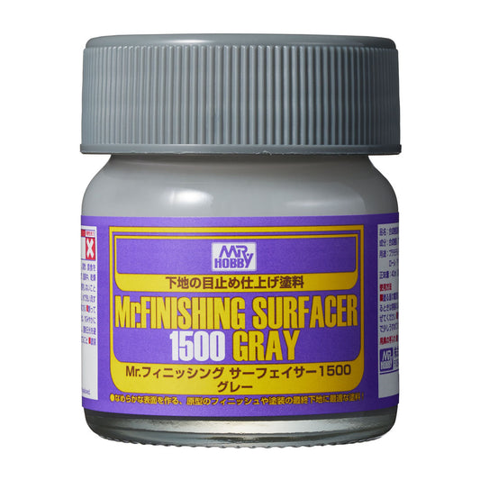 Mr Hobby SF289 Mr Finishing Surfacer 1500 Gray  40ml