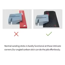 DSPIAE CFB-25 Carbon Fibre Sanding Board