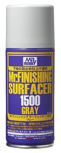 Mr Hobby B527 Mr Finishing Surfacer 1500 Gray 170ml
