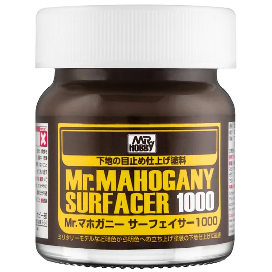 Mr Hobby SF290 Mr Mahogany Surfacer 1000  40ml