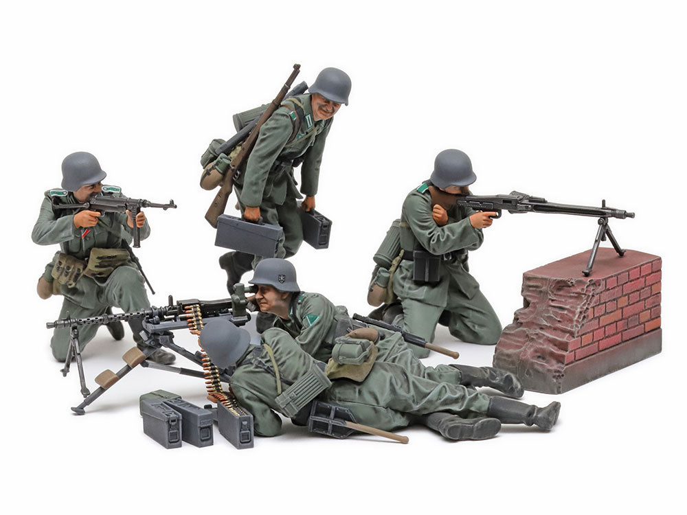 TAMIYA 1/35 German Machine Gun Team (Mid-WWII) (35386)