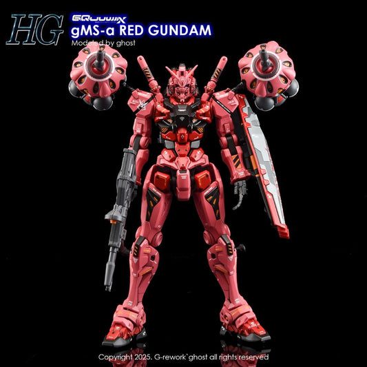 G-Rework Decal - [HG] GQUUUUUUX GMS-A RED GUNDAM