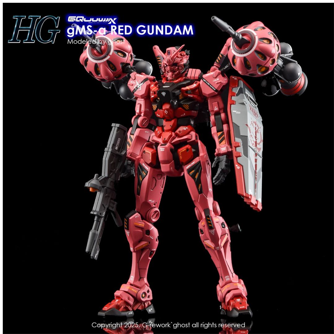 G-Rework Decal - [HG] GQUUUUUUX GMS-A RED GUNDAM