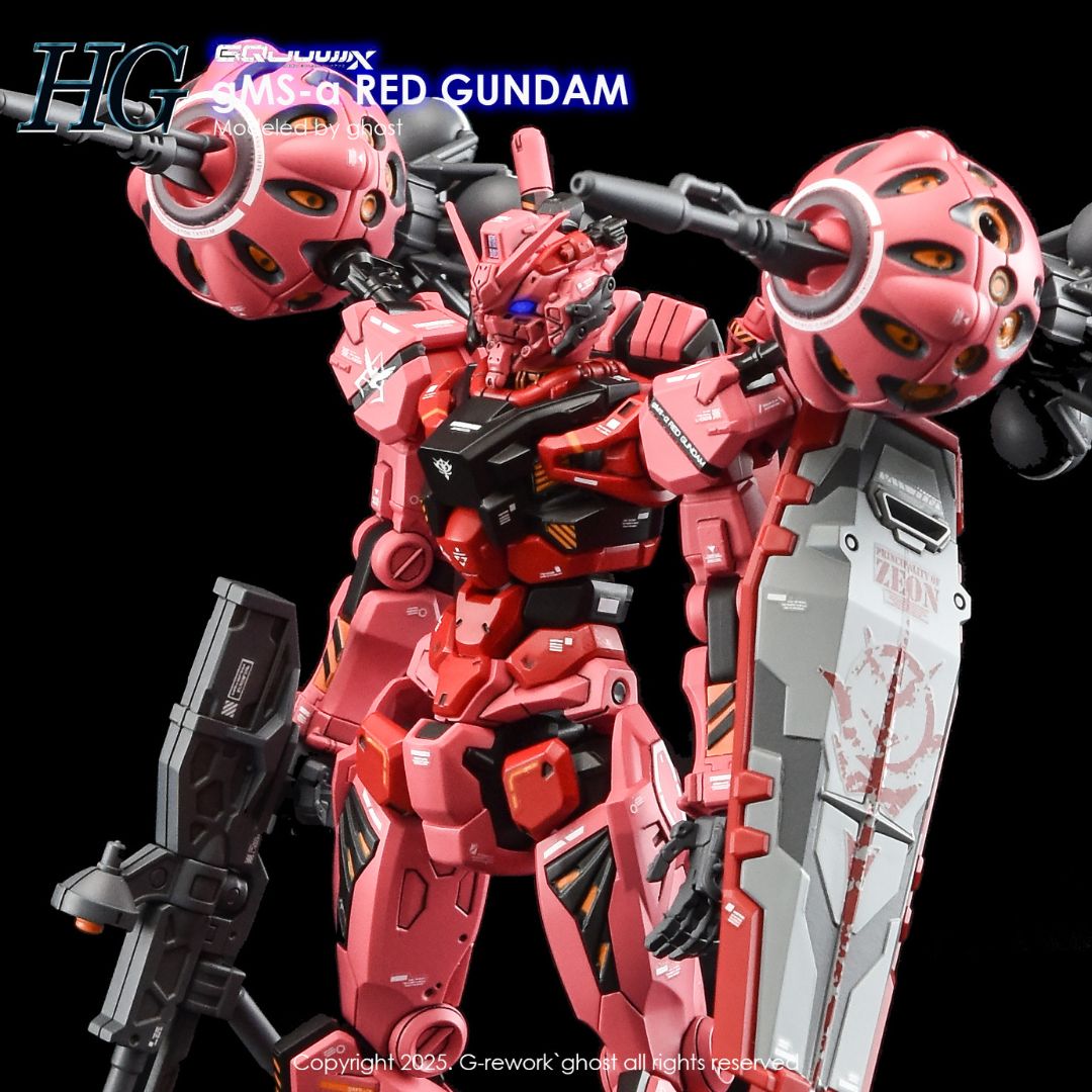 G-Rework Decal - [HG] GQUUUUUUX GMS-A RED GUNDAM