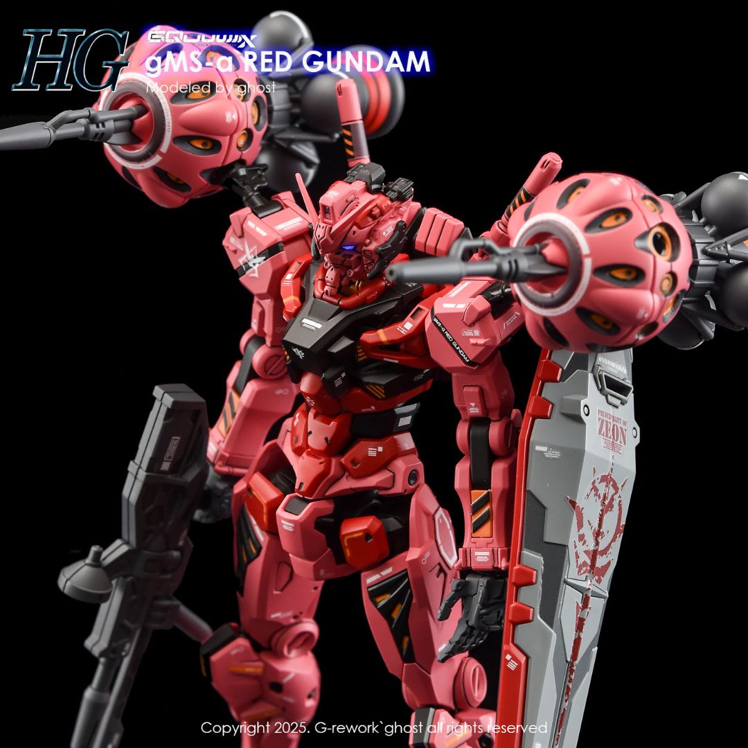 G-Rework Decal - [HG] GQUUUUUUX GMS-A RED GUNDAM