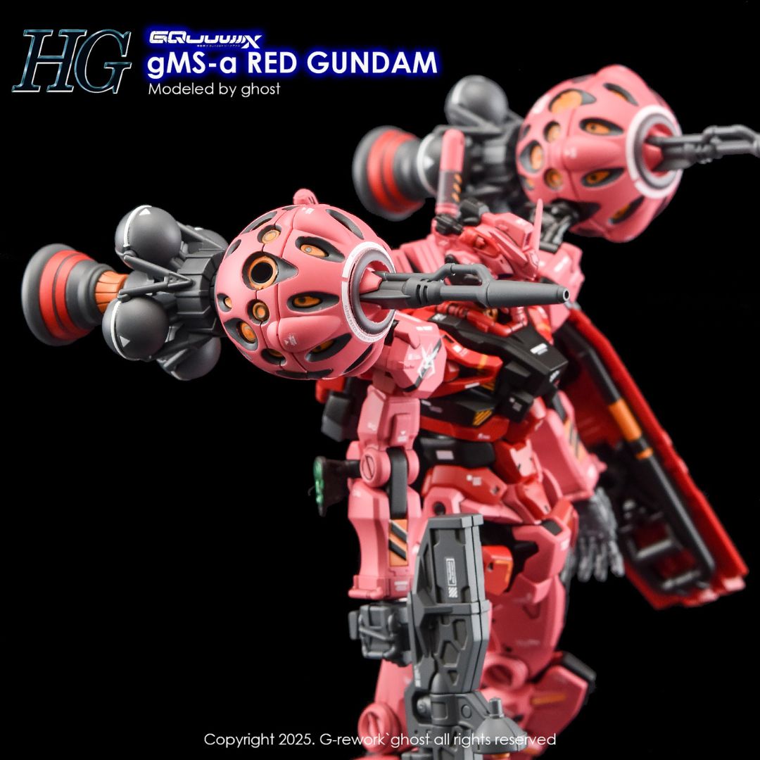 G-Rework Decal - [HG] GQUUUUUUX GMS-A RED GUNDAM