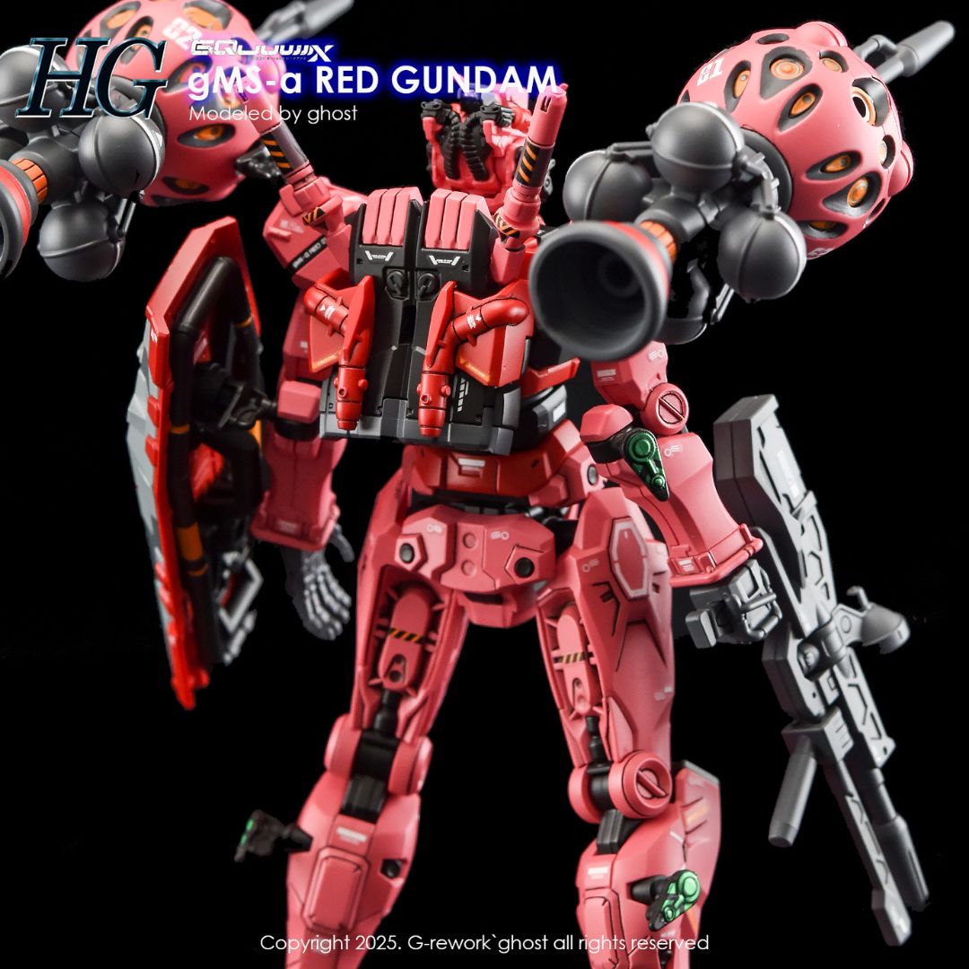 G-Rework Decal - [HG] GQUUUUUUX GMS-A RED GUNDAM
