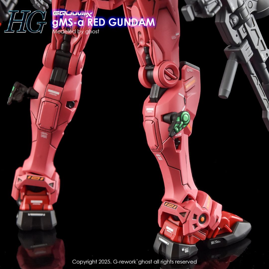 G-Rework Decal - [HG] GQUUUUUUX GMS-A RED GUNDAM