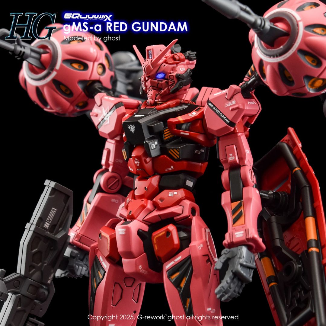 G-Rework Decal - [HG] GQUUUUUUX GMS-A RED GUNDAM