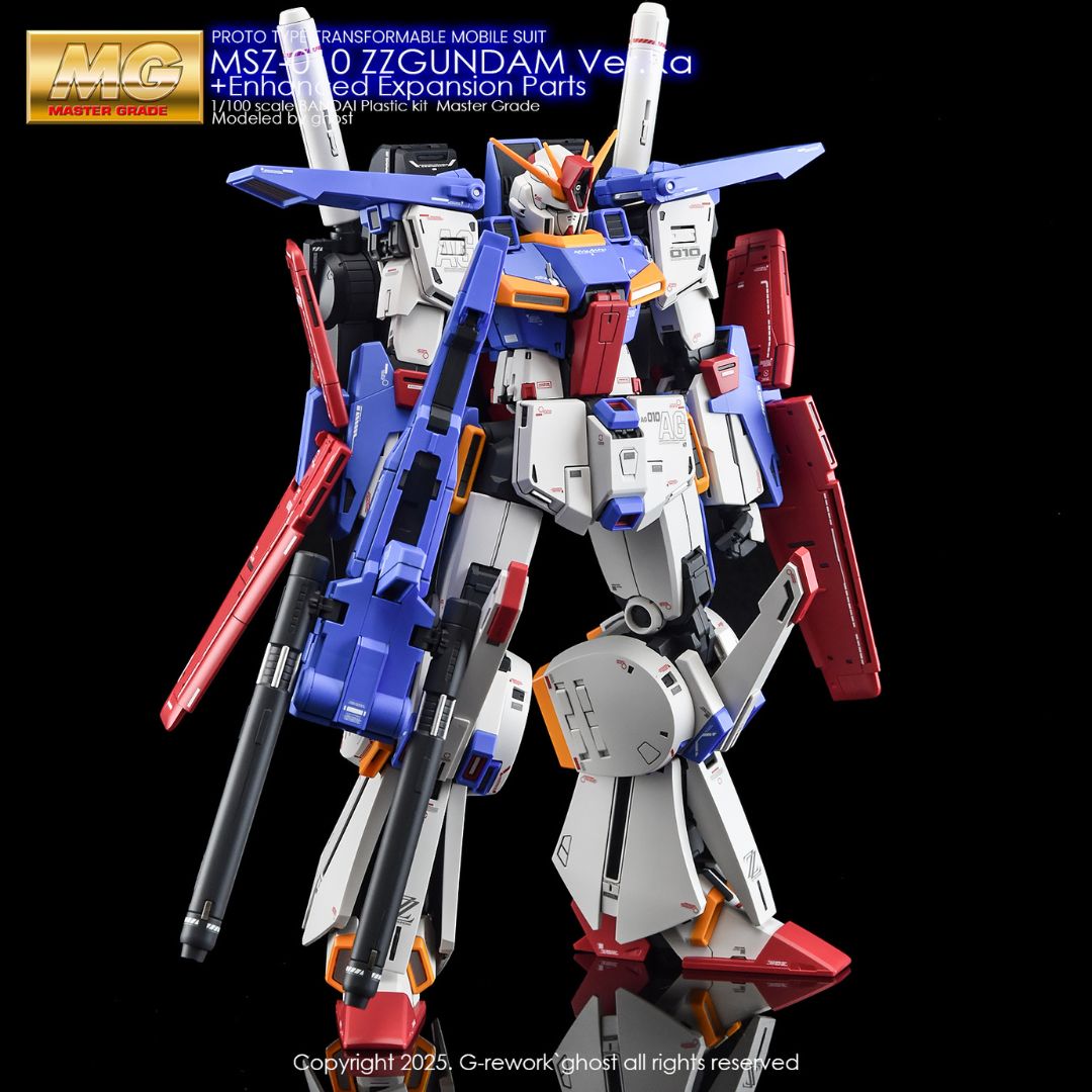 G-Rework Decal - [MG] MSZ-010 ZZ GUNDAM VER KA & ENHANCED PARTS