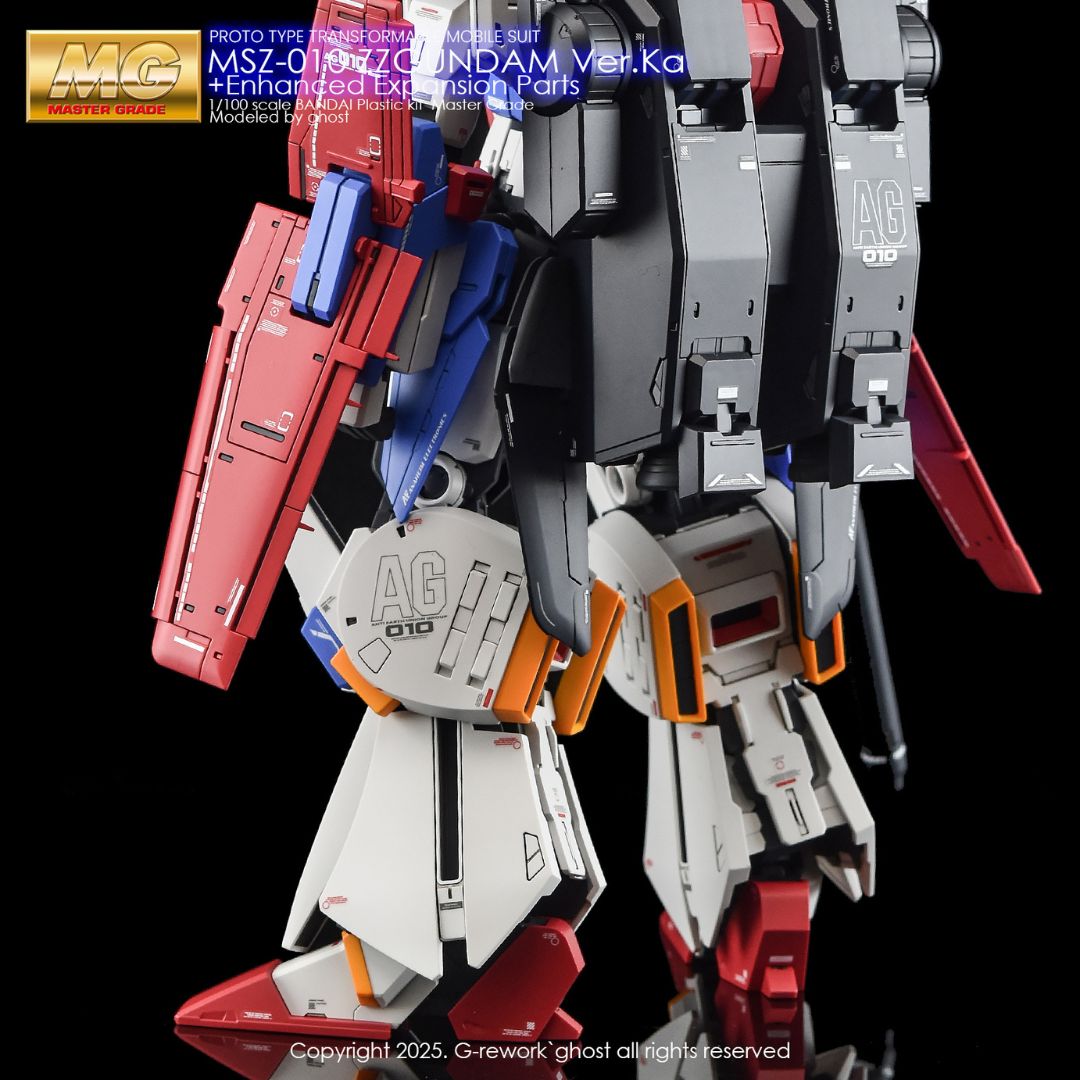 G-Rework Decal - [MG] MSZ-010 ZZ GUNDAM VER KA & ENHANCED PARTS
