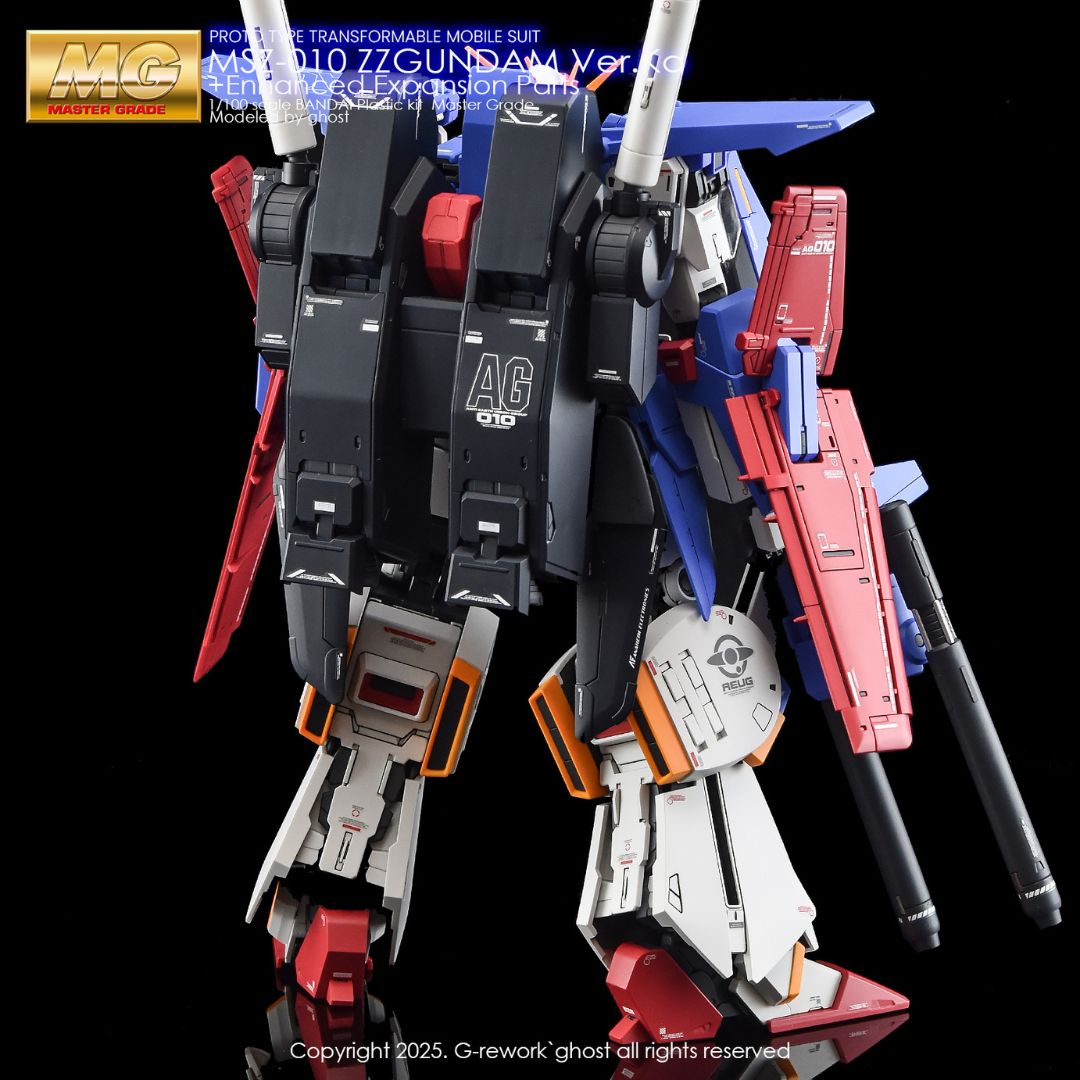 G-Rework Decal - [MG] MSZ-010 ZZ GUNDAM VER KA & ENHANCED PARTS