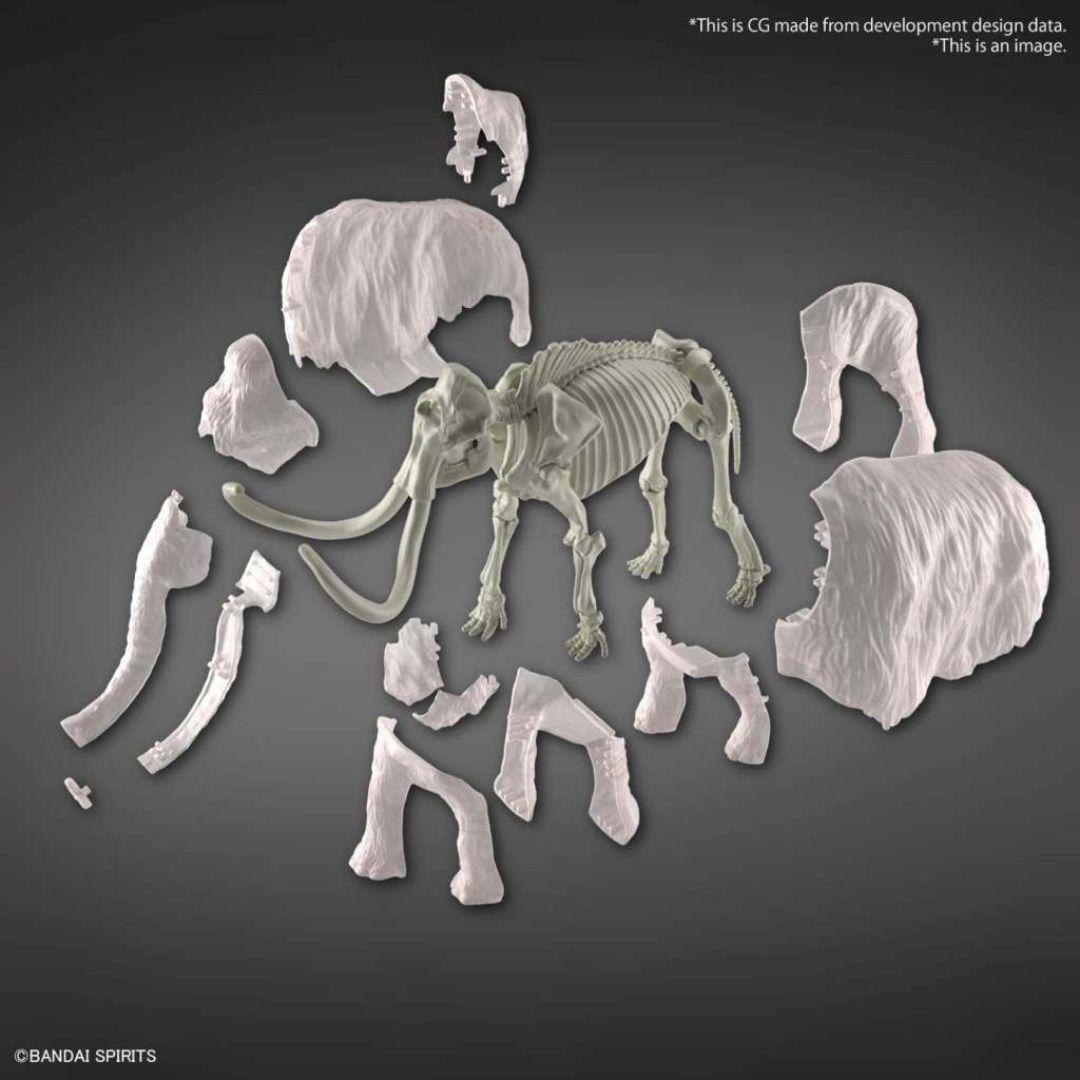 Bandai Exploring Lab Nature Mammoth Model Kit