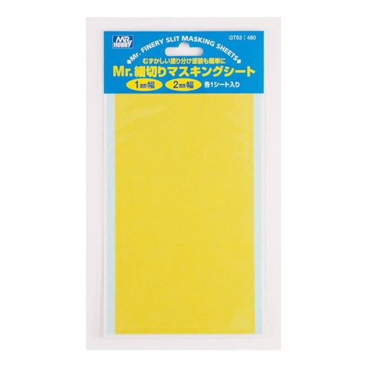 MR HOBBY GT53 Mr. Finely Slit Masking Sheets