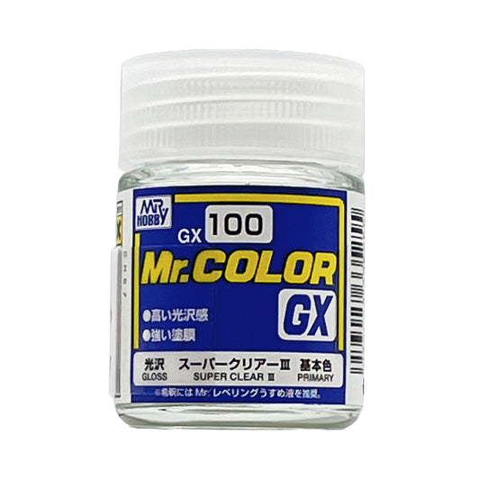 Mr Color GX100 Super Clear III 18ml