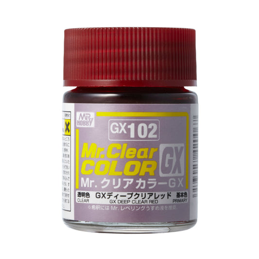 Mr Color GX102 Deep Clear Red 18ml