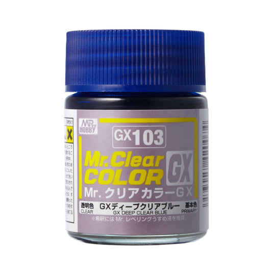 Mr Color GX103 Deep Clear Blue 18ml