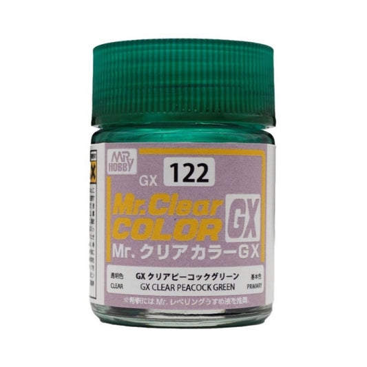 Mr Color GX122 GX Clear Peacock 18ml