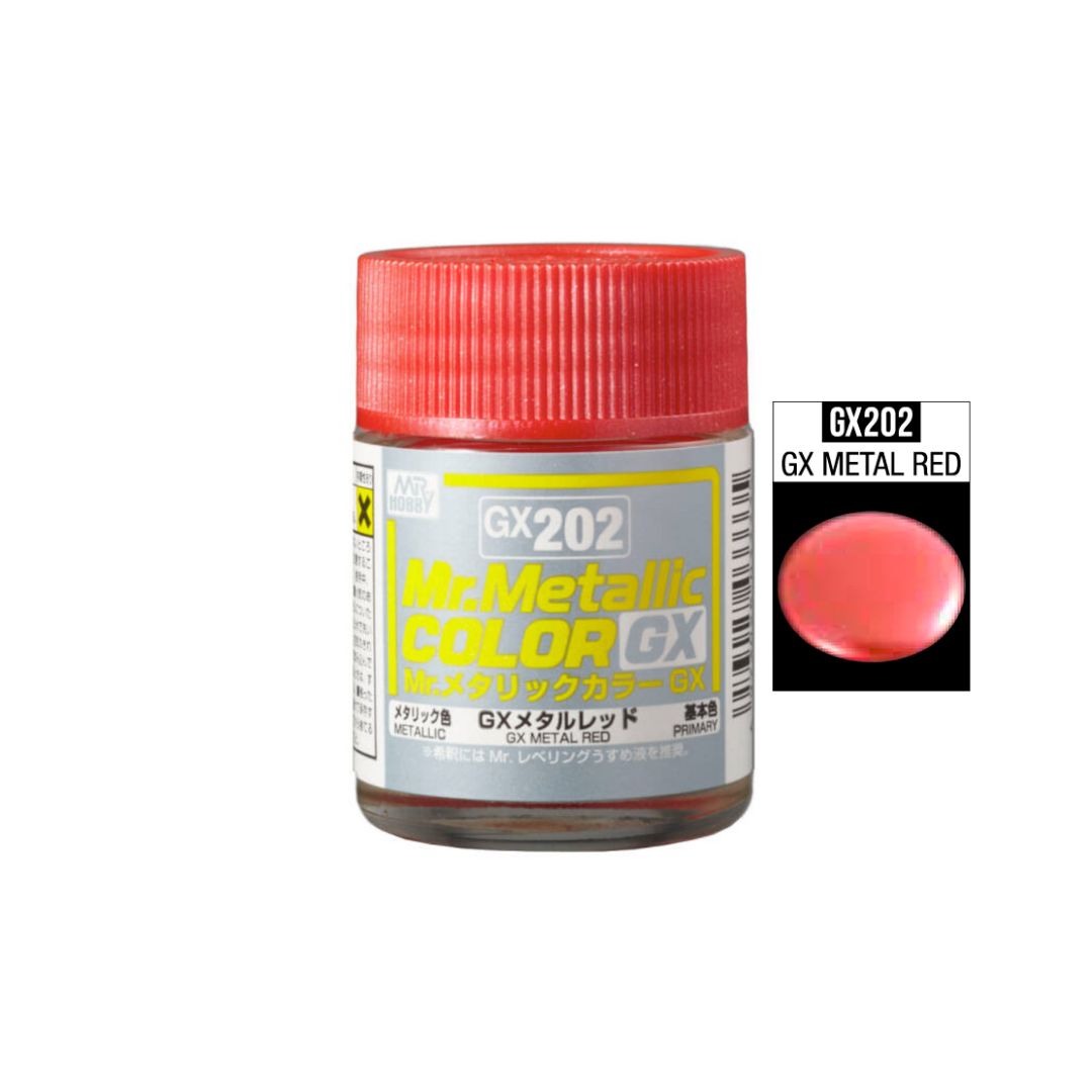 Mr Metallic Color GX202 Metal Red 18ml