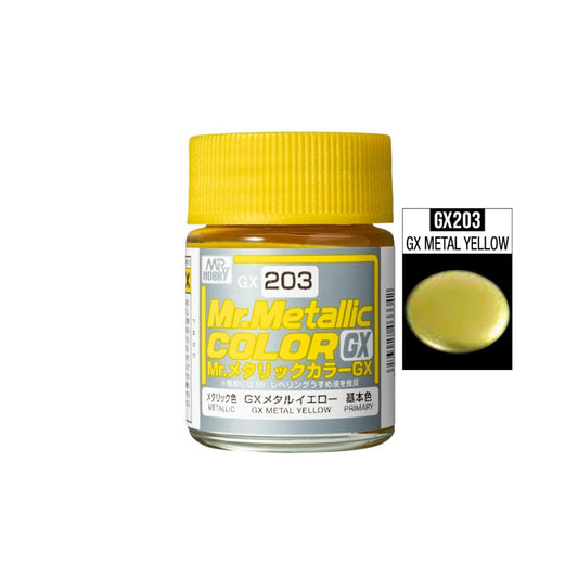 Mr Metallic Color GX203 Metal Yellow 18ml