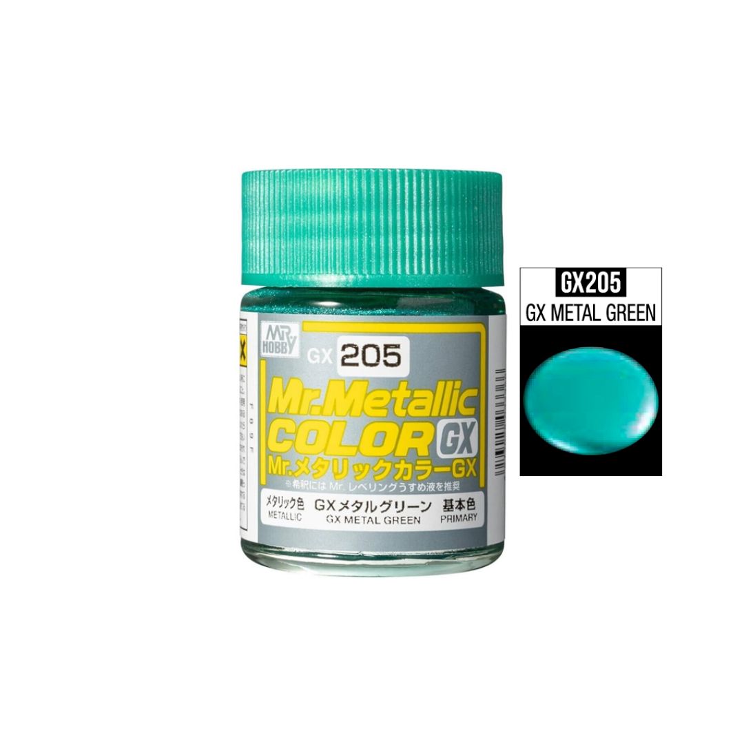 Mr Metallic Color GX205 Metal Green 18ml