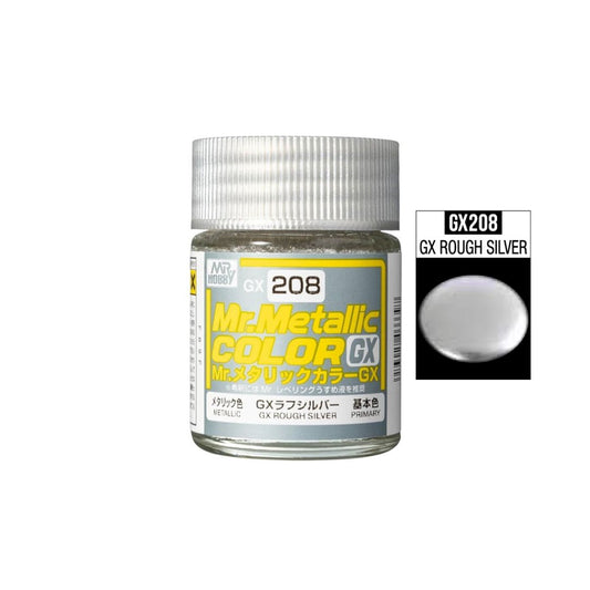 Mr Metallic Color GX208 Rough Silver 18ml