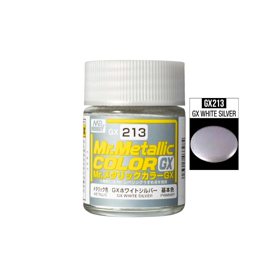 Mr Metallic Color GX213 White Silver 18ml