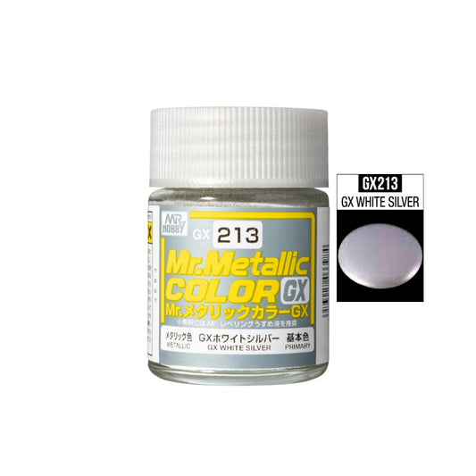 Mr Metallic Color GX213 White Silver 18ml