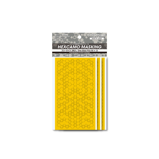 HIQPARTS HEX-MSK Hex Camouflage Masking (3 Sheets)