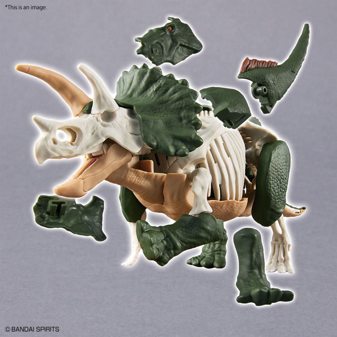 Bandai PLANNOSAURUS Triceratops Model Kit