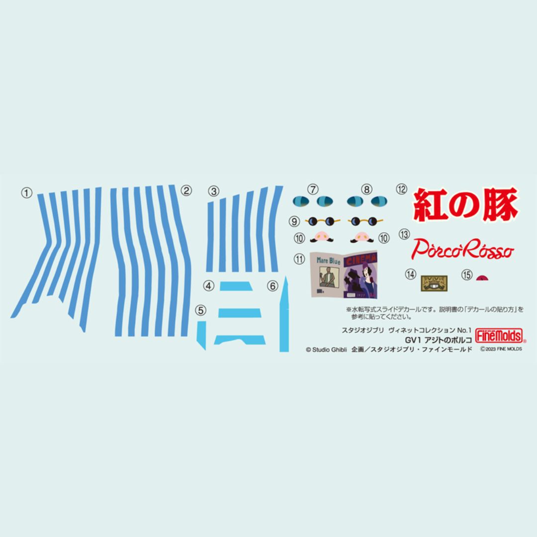 Finemolds 1/48 Porco Rosso Hideout Model Kit (To Paint)