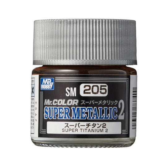 Mr Color Super Metallic II SM205 Super Titanium II 10ml