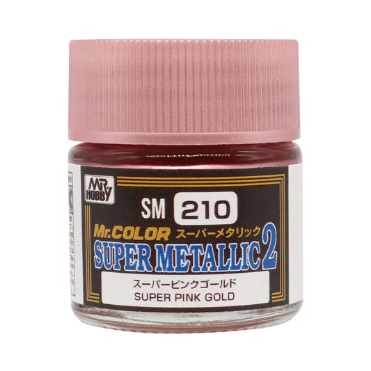 Mr Color Super Metallic II SM210 Super Pink Gold 10ml