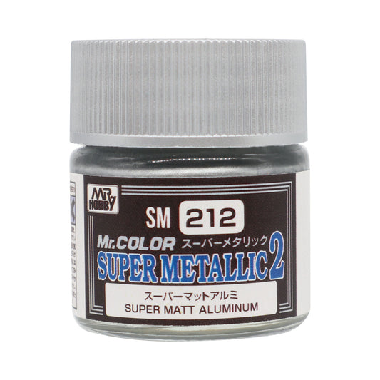 Mr Color Super Metallic II SM212 Super Matt Aluminium 10ml