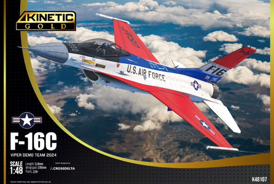 1/48 F-16C Viper Demo Team 2024 (KINETIC K48107)