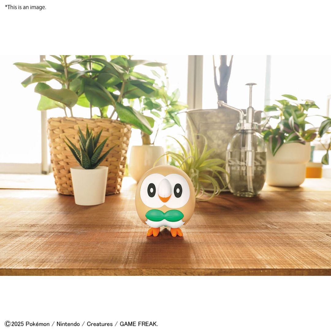 Bandai Pokemon Plastic Model Collection Quick !! 10 Rowlet