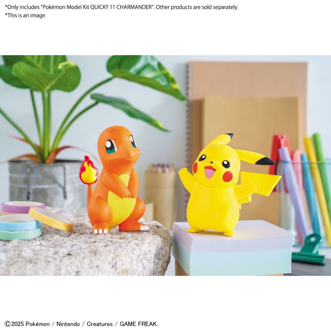 Bandai Pokemon Plastic Model Collection Quick !! 11 Charmander