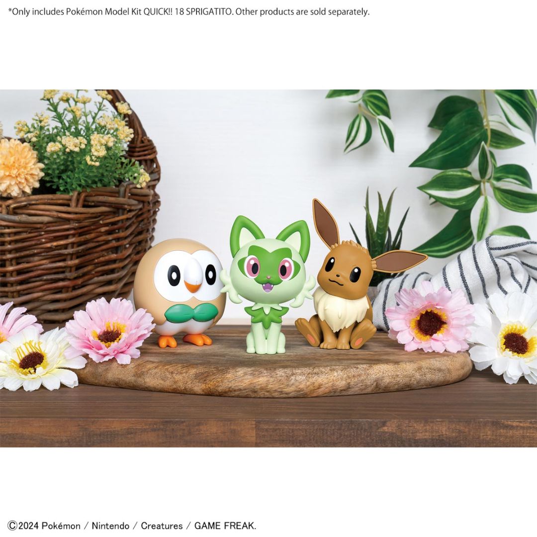 Bandai Pokemon Plastic Model Collection Quick !! 18 Sprigatito