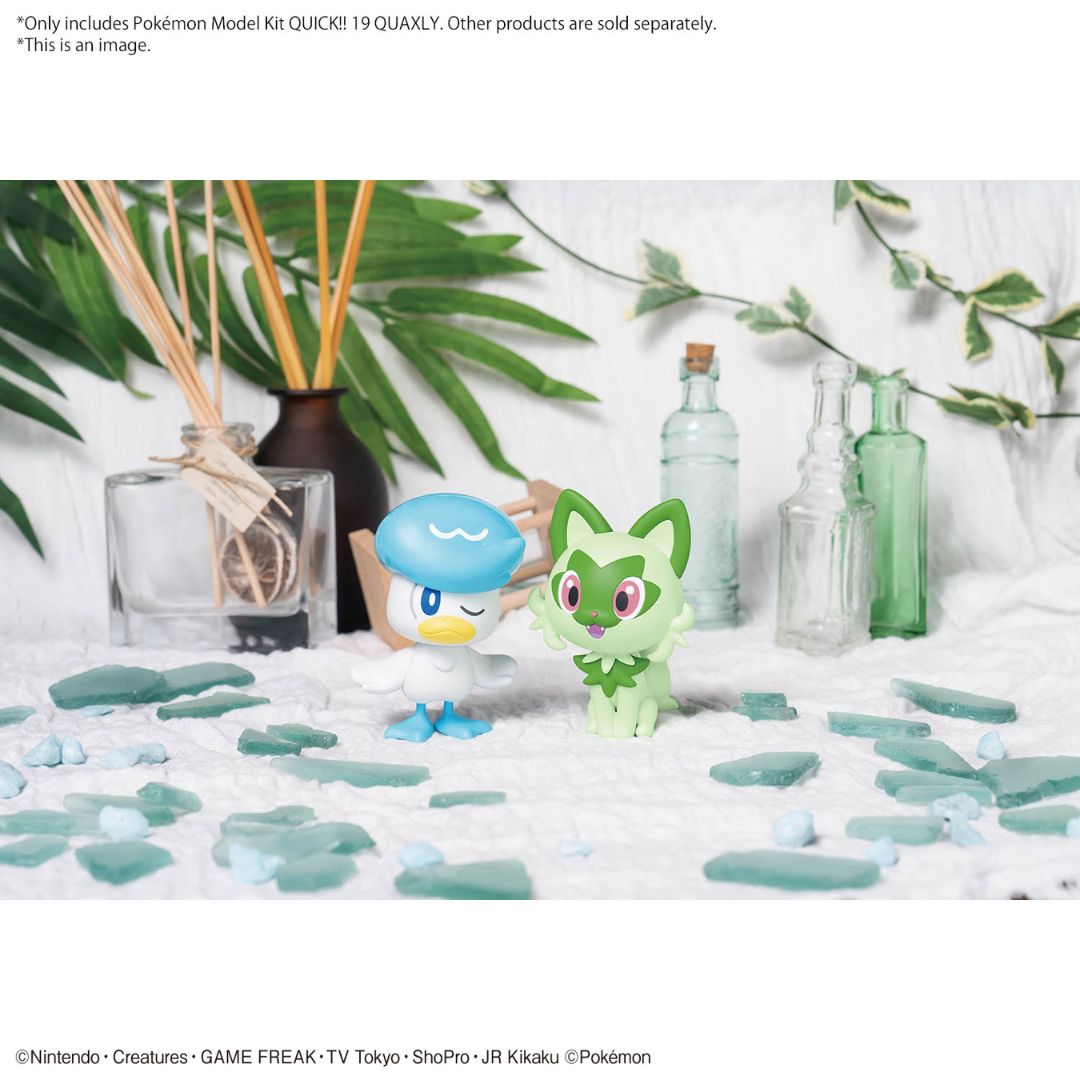 Bandai Pokemon Plastic Model Collection Quick !! 19 Quaxly