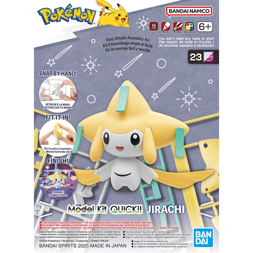 Bandai Pokemon Plastic Model Collection Quick !! 23 Jirachi